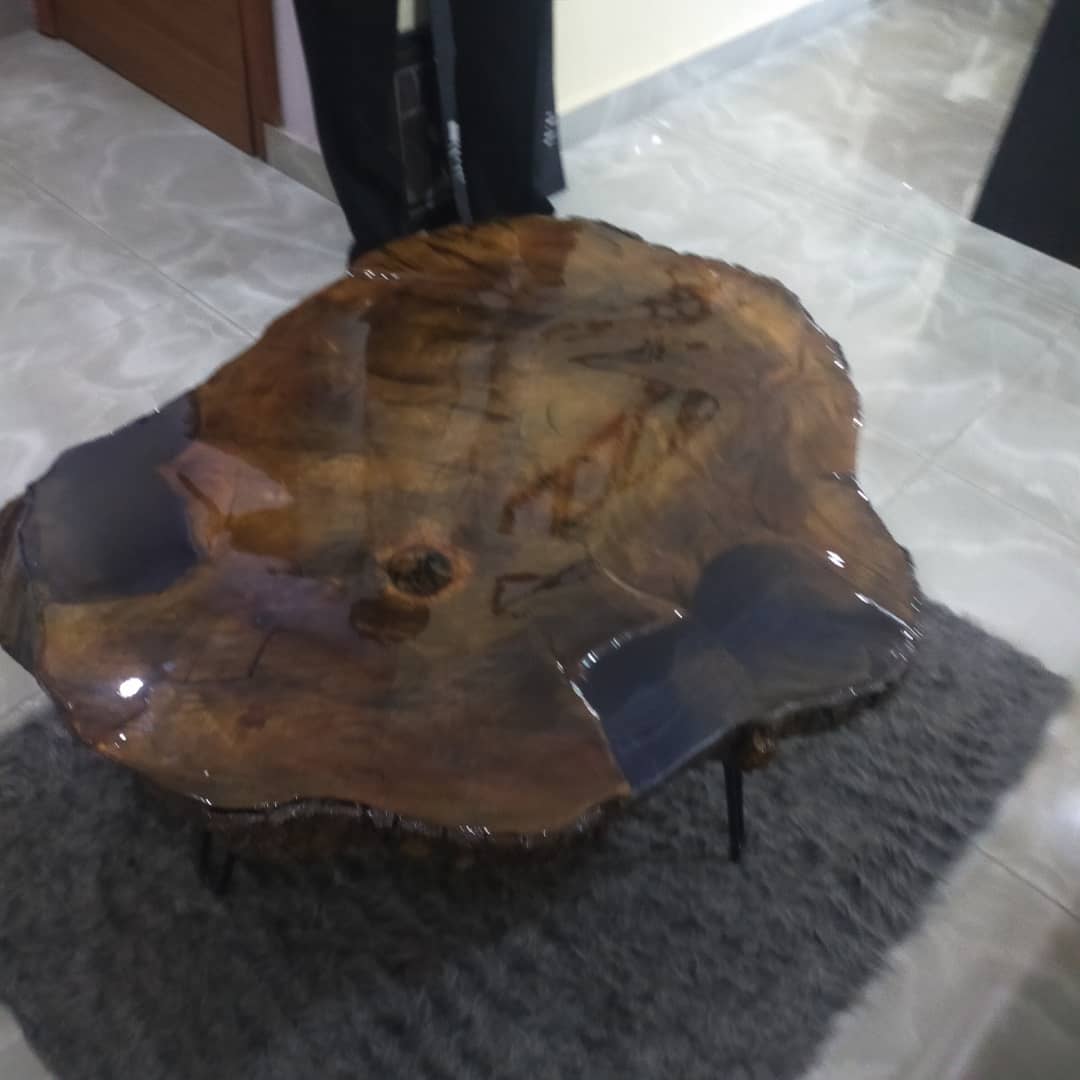 Epoxy Center Table